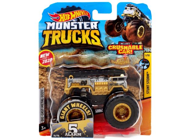 پک تکی ماشین Hot Wheels سری Monster Truck مدل Alarm 5, image 