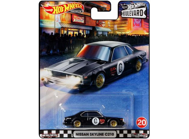 پک تکی ماشین Hot Wheels سری Boulevard مدلNissan Skyline C210, image 