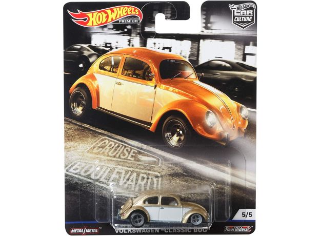 پک تکی ماشین Hot Wheels سری Car Culture مدل Volkswagen "Classic Bug", image 