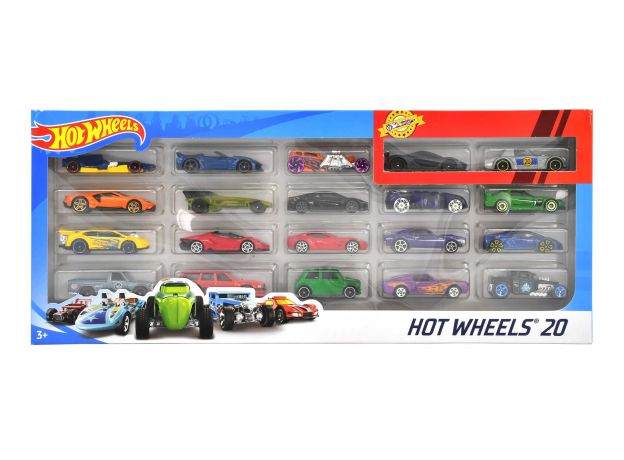 پک 20 تایی ماشین های Hot Wheels سری Styles May Vary-1, image 