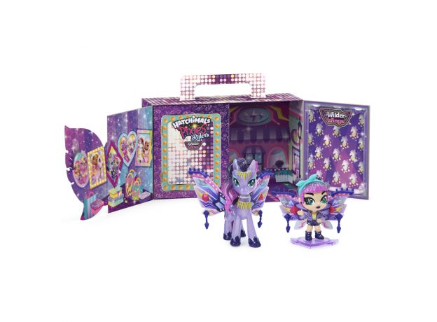 عروسک هچیمال پیکسی رایدر سورپرایز Hatchimals Pixies Riders سری Wilder Wings مدل Magical Mel همراه با Ponycaior, image 3