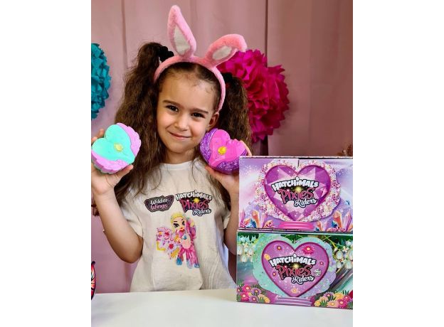 عروسک هچیمال پیکسی رایدر سورپرایز Hatchimals Pixies Riders سری Wilder Wings مدل Magical Mel همراه با Ponycaior, image 7