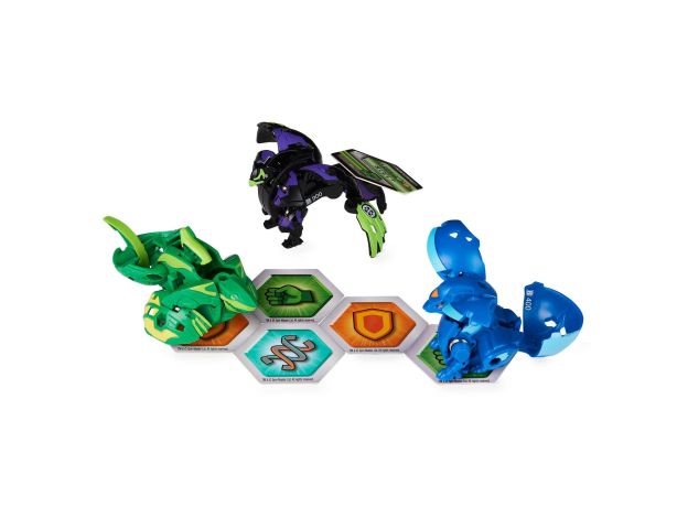 پک 3 تایی Starter Set باکوگان سری Bakugan Pro مدل مشکی, image 2