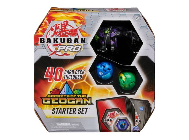 پک 3 تایی Starter Set باکوگان سری Bakugan Pro مدل مشکی, image 5