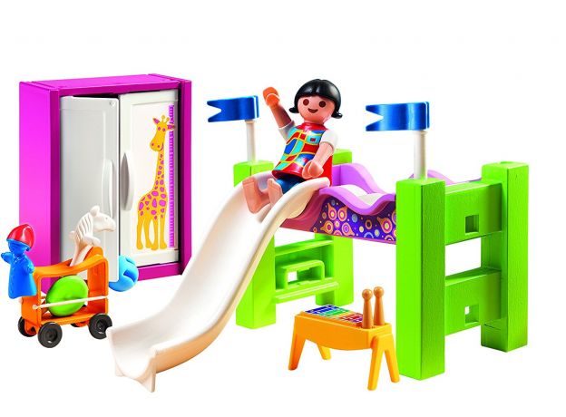 پلی موبیل اتاق کودک به همراه تخت (playmobil), image 2