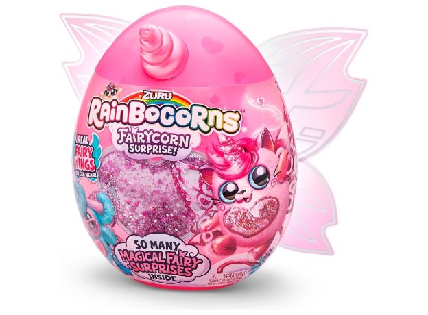 عروسک سورپرایزی رینبوکورنز RainBocoRns سری Fairycorn با شاخ صورتی, تنوع: 9238-Pink, image 6