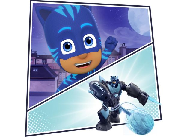 فیگور کت بوی با لباس رباتی گروه شب نقاب PJ Masks, image 6