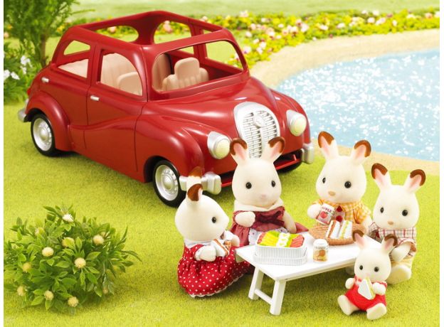 ماشین 5 نفره عروسک های Sylvanian Families, image 2