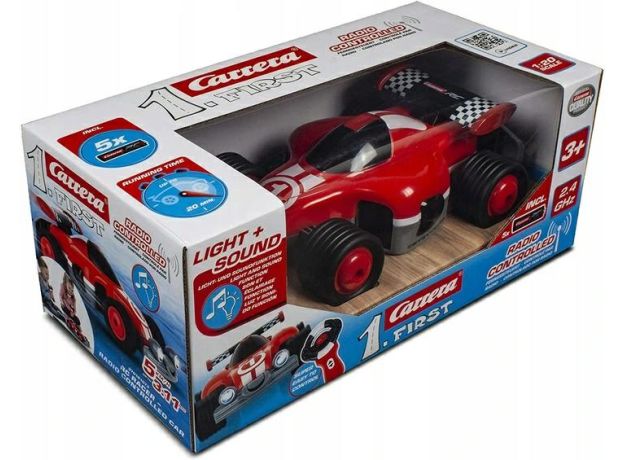 ماشین کنترلی Carrera مدل First Racer با مقیاس 1:18, image 4