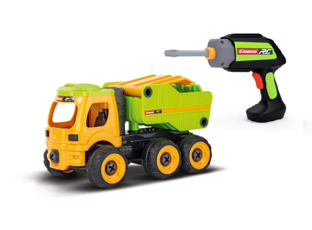 ماشین کنترلی Carrera مدل First Dump Truck با مقیاس 1:18, تنوع: 181077-Dump Truck, image 