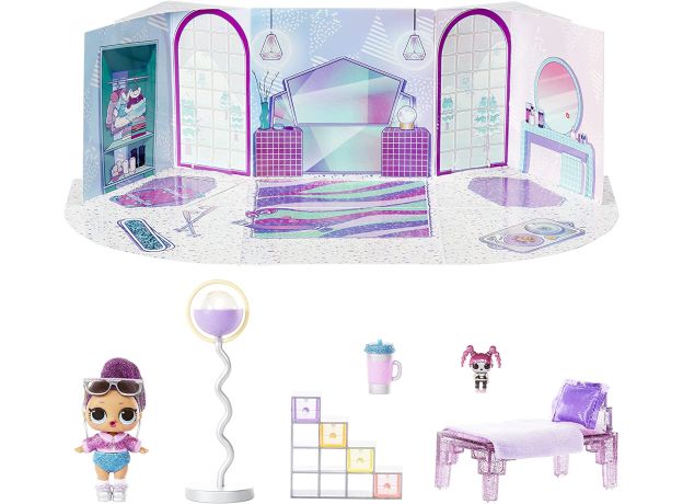 عروسک LOL Surprise سری Hang out Spaces Winter Chill مدل Bling Queen Doll, image 2