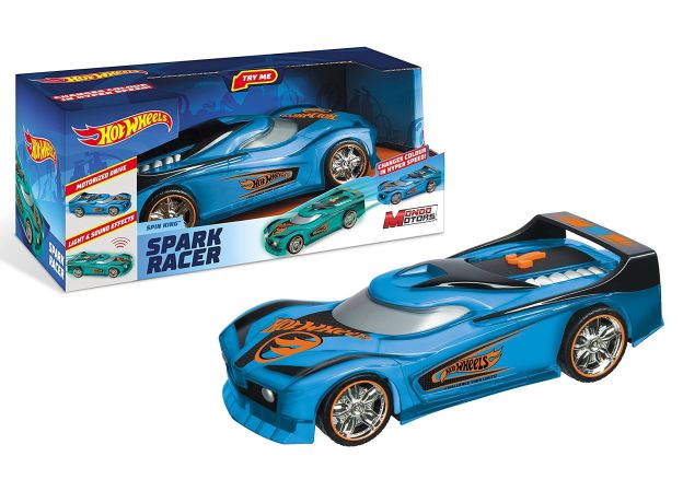 پک تکی ماشین Hot Wheels سری Spark Racer مدل Spin King, image 