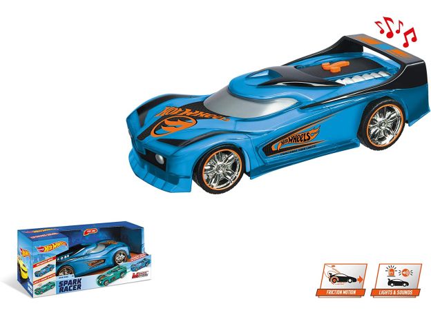 پک تکی ماشین Hot Wheels سری Spark Racer مدل Spin King, image 6