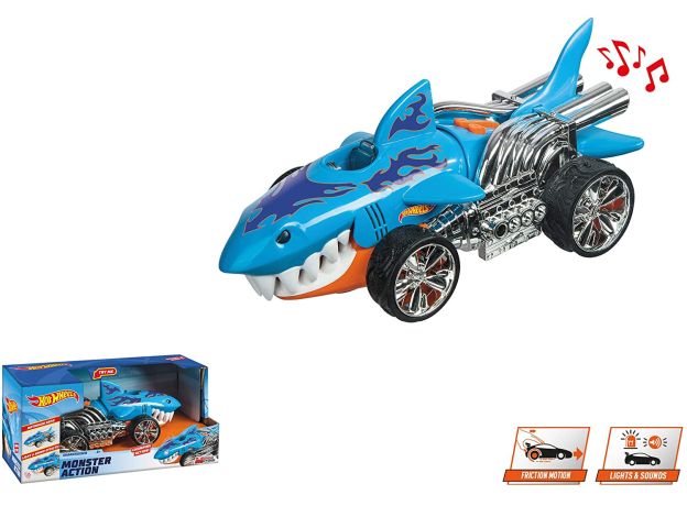 ماشین Hot Wheels سری Monster Action مدل Sharkruiser, image 4