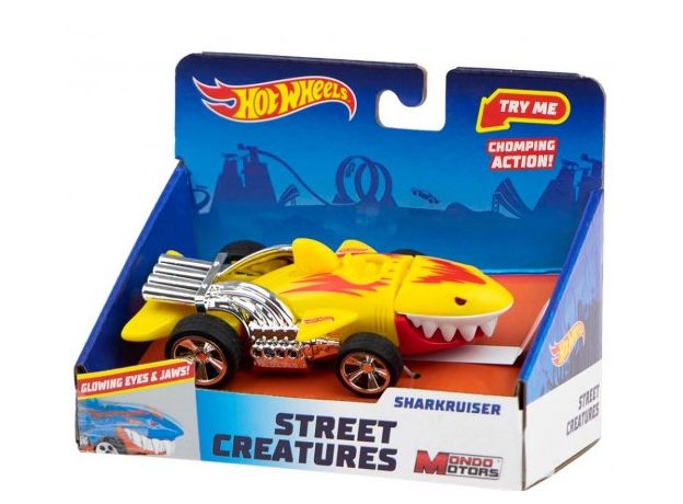 پک تکی ماشین Hot Wheels سری Street Creatures مدل Sharkruiser زرد, تنوع: 51201-Sharkruiser Yellow, image 4