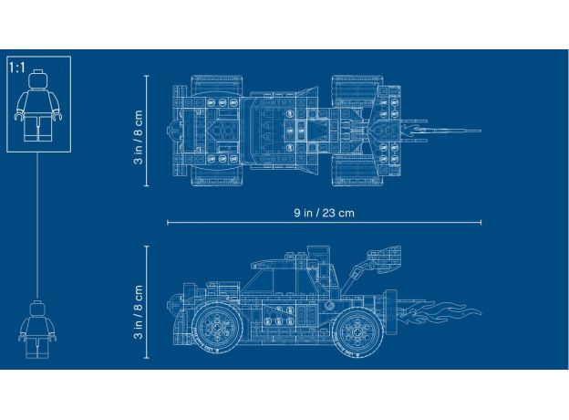 لگو کریتور 3 در 1 مدل کامیون مسابقه (31103), image 8