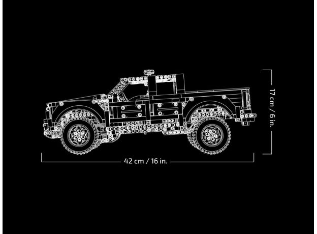 لگو تکنیک مدل فورد رپتور F-150 (42126), image 7